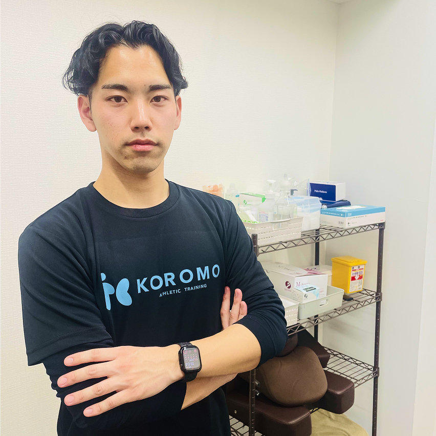 KOROMO ATHLETIC TRAINING トレーナー 浅見 竜也の写真